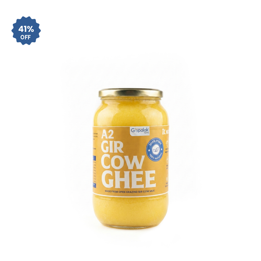 Pure A2 Gir Cow Ghee - Made with Traditional Bilona Method