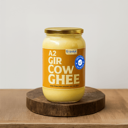 Gopalak Farms A2 Gir Cow Ghee – Made Using the Ancient Bilona Method