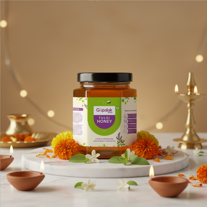 Gopalak Farms Tulsi Honey| 100% Pure & Unprocessed